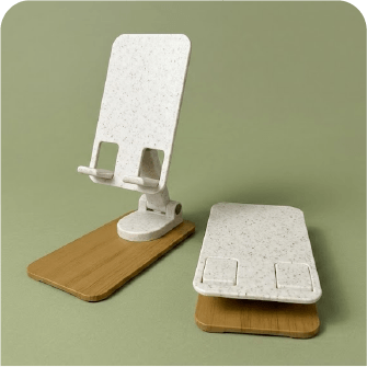 Soporte para Celular de Bambú
